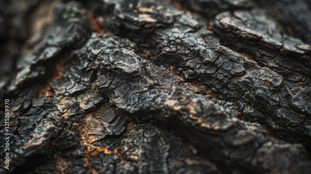 Textured bark surface close-up as natural background for design Textured bark surface close-up as natural background for design