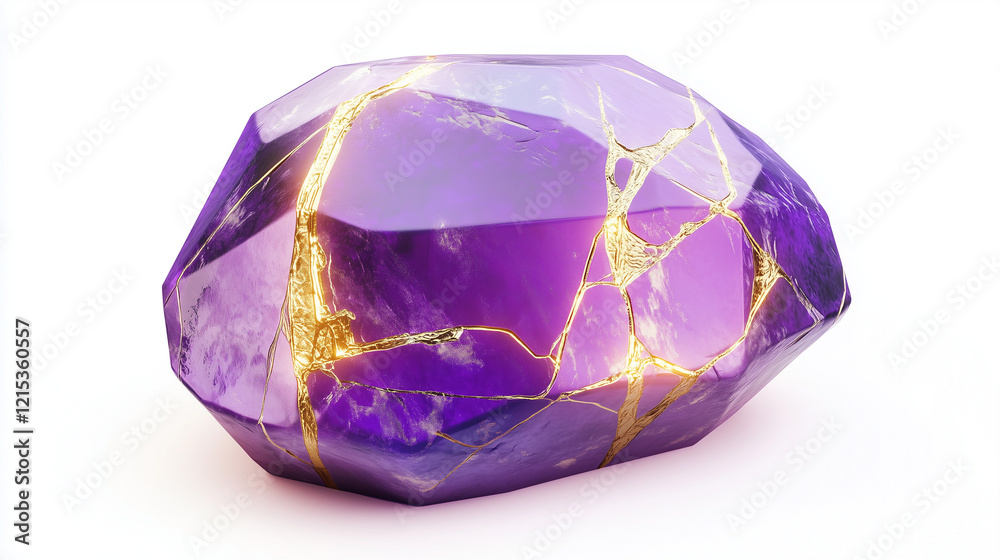 amethyst isolated on white background amethyst isolated on white background