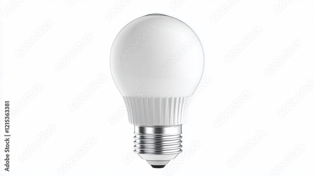 White LED bulb studio shot, bright background, energy efficiency (1) White LED bulb studio shot, bright background, energy efficiency (1)