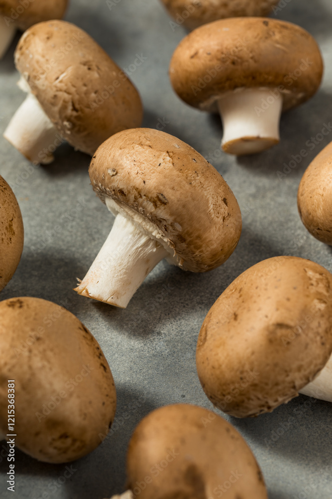 Raw Organic Cremini Baby Bella Mushrooms Raw Organic Cremini Baby Bella Mushrooms