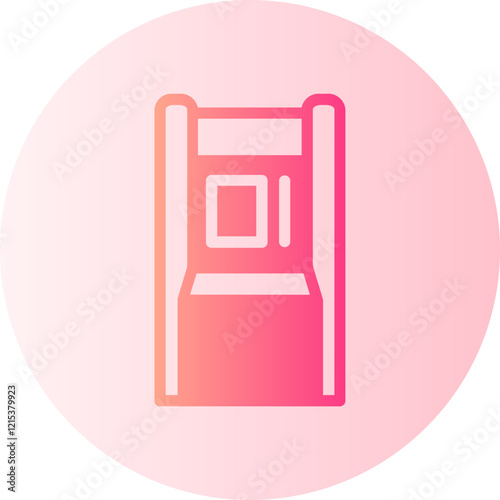 Atm Machine gradient icon