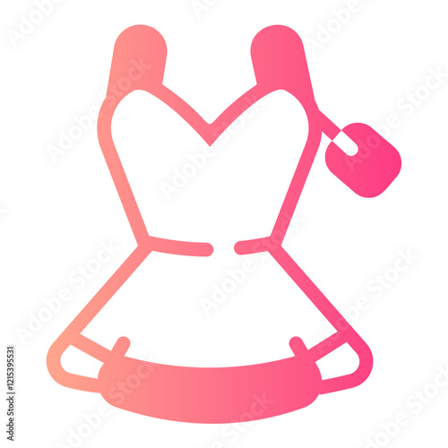 Nightgown  gradient icon