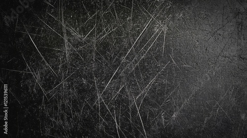 black scratched metal texture