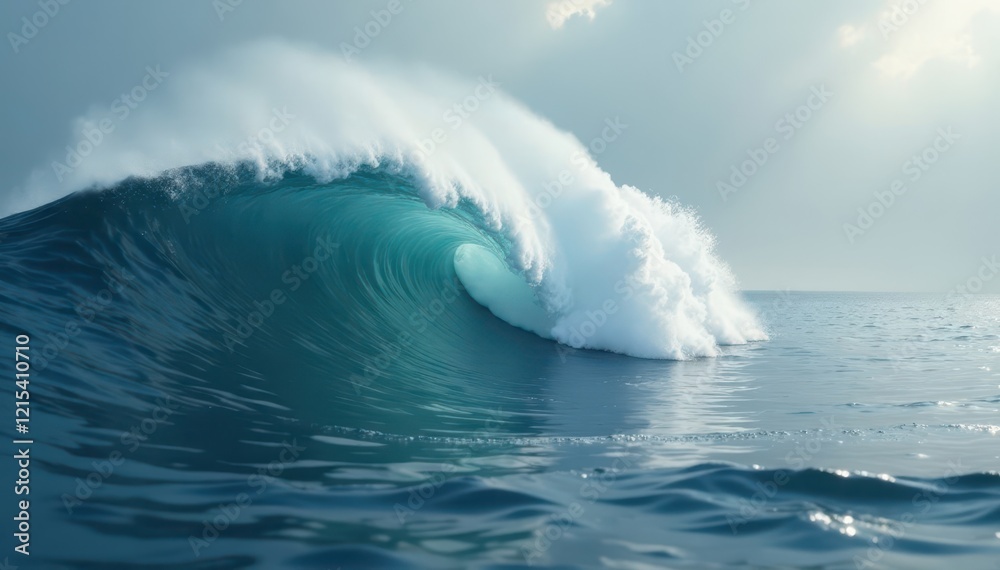 Naklejka premium Gliding motion through a misty atmosphere gray wave, gentle, fluidity