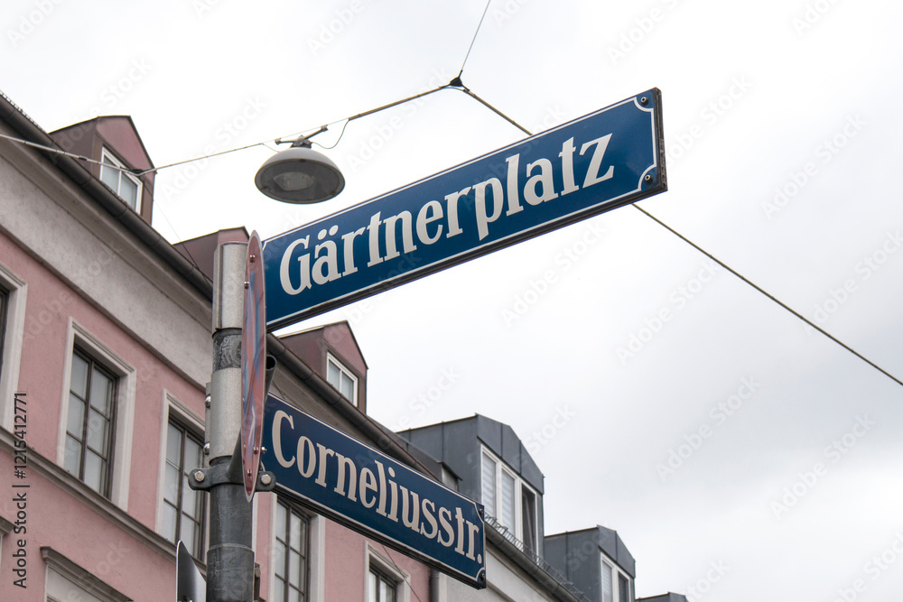 Gartnerplatz in Munich, Bavaria, Germany Gartnerplatz in Munich, Bavaria, Germany