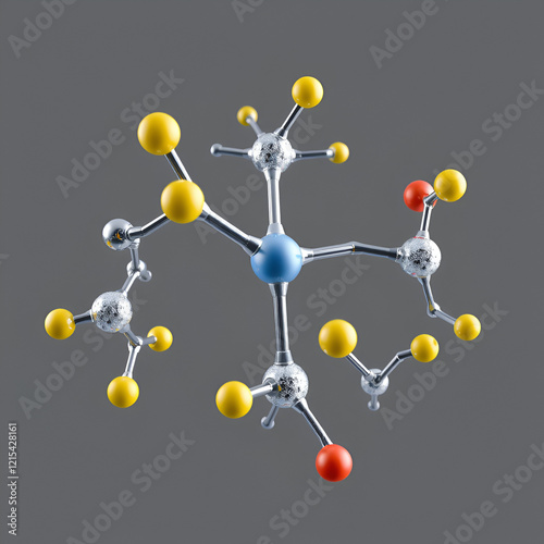 Androstenediol rotating 3d molecule, molecular structure of endogenous androgen, seamless video photo