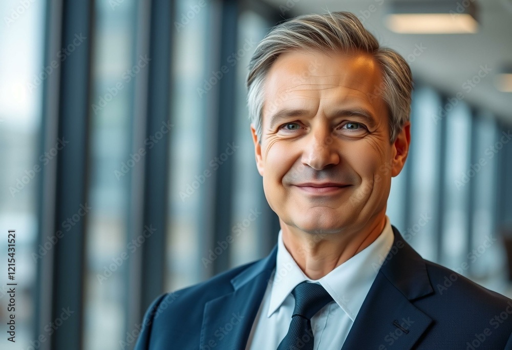 Serious and confident businessman portrait Serious and confident businessman portrait