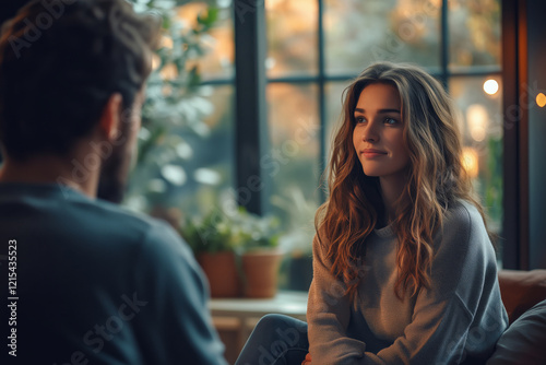 Heartfelt counseling in a cozy space with an empathetic listener Free Download Heartfelt counseling in a cozy space with an empathetic listener - GFXLoad