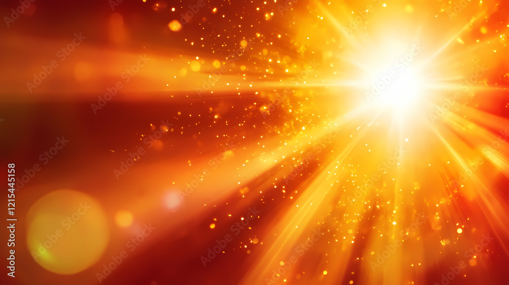 A blazing sun flare illuminates the horizon with fiery brilliance, warm, flame, bright. Blazing Horizon. Illustration A blazing sun flare illuminates the horizon with fiery brilliance, warm, flame, bright. Blazing Horizon. Illustration