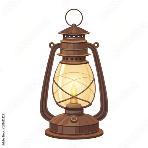 Vector illustration. Light fixture icon isolated on a white background.