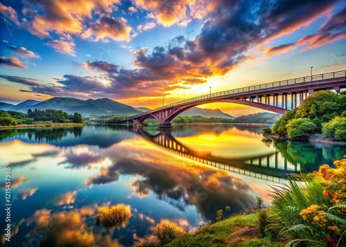 Serene Landscape: Mediation, Dispute Resolution, Conflict Resolution, Peaceful Settlement, Harmony