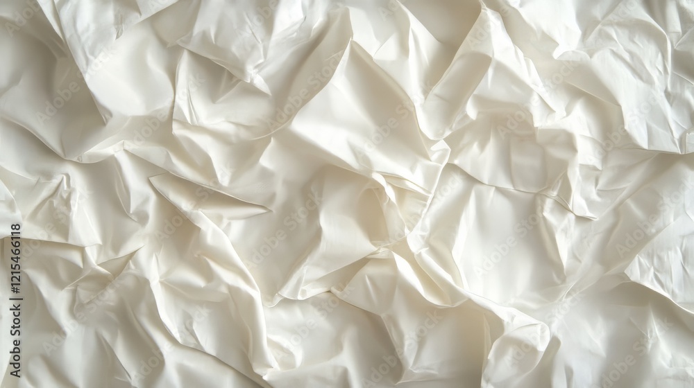 Obraz premium Textured white fabric background