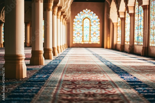 inside mosque prayer area