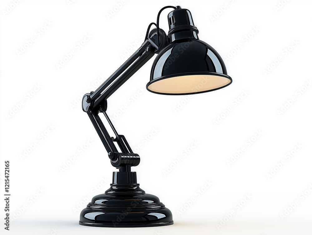 Table lamp isolated on white Table lamp isolated on white