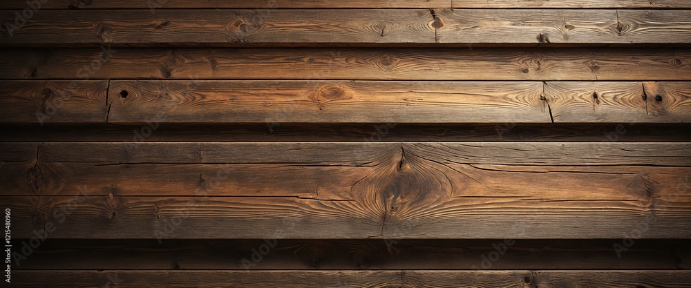 Naklejka premium Wooden Plank Texture Close-Up Shot