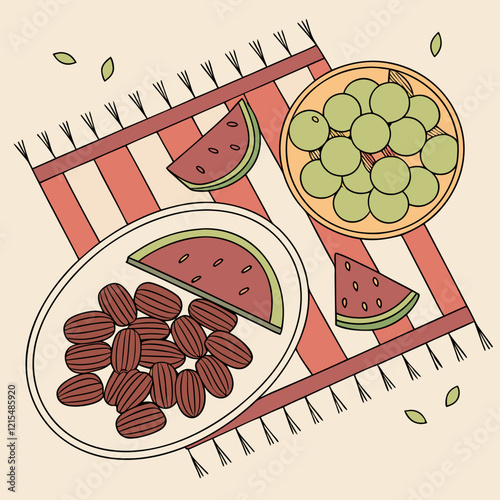 For Ramadan iftar, fruits are a refreshing and healthy option to break the fast. They provide hydration, vitamins, and natural sugars that help replenish your body. Some popular fruits often enjoyed d