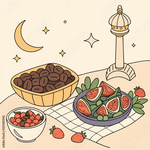For Ramadan iftar, fruits are a refreshing and healthy option to break the fast. They provide hydration, vitamins, and natural sugars that help replenish your body. Some popular fruits often enjoyed d