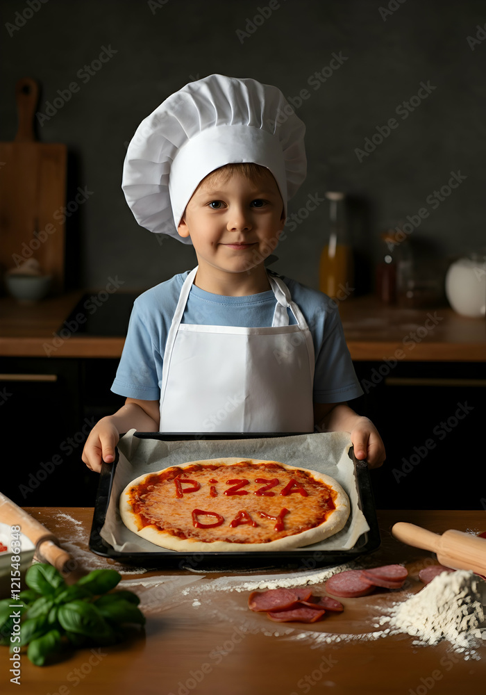 Pizza day celebration with topping pizza day text on pizza Pizza day greeting post Pizza day celebration with topping pizza day text on pizza Pizza day greeting post