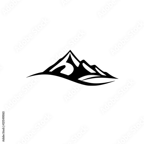 Majestic Mountain Peak: A Stunning Landscape Panorama