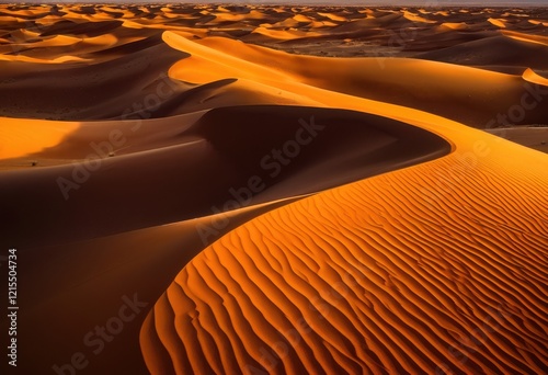 exquisite study vibrant textures found desert dunes showcasing natural curves patterns under diverse light conditions, sand, landscape, nature, shadow photo