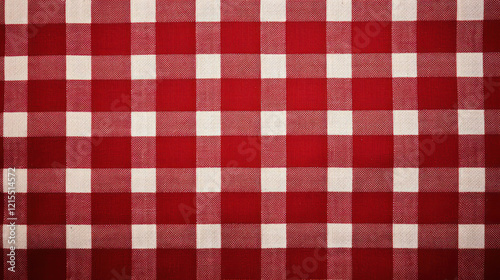 Flannel White and Black Buffalo Plaid Pattern Fabric Texture - High-Quality Checkered Textile Background for Design and Craft Projects