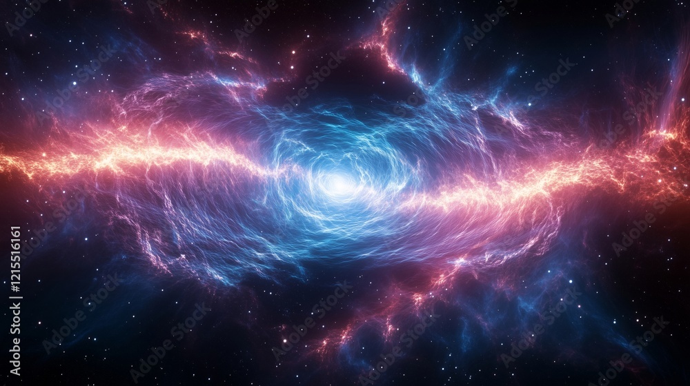 Fototapeta premium Visual Journey Through the Cosmic Wonders of Our Universe