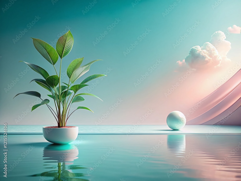 Serene Wellness: Minimalist Spa Design, Calm Atmosphere, Peaceful Retreat
