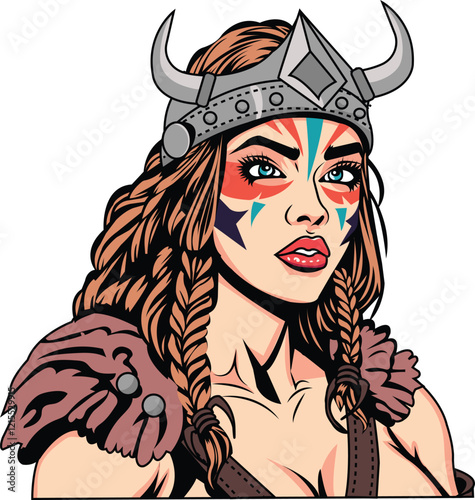 Female Viking Portrait