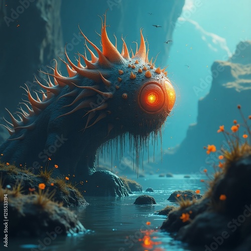 fish in aquarium AI
