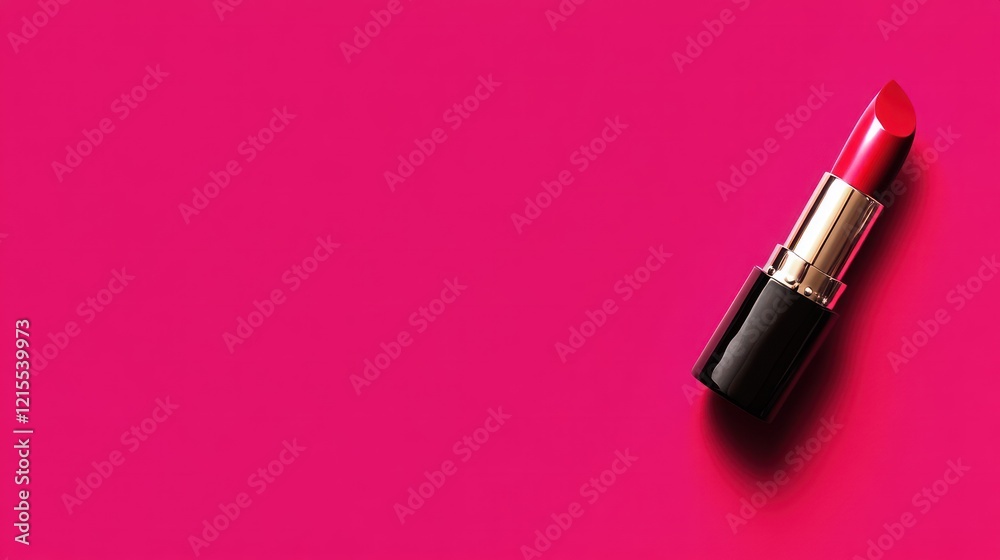 Applying vibrant lipstick beauty studio makeup photography pink background close-up glamour Applying vibrant lipstick beauty studio makeup photography pink background close-up glamour