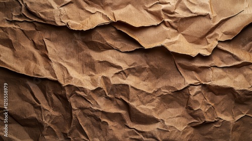 Wallpaper Mural Texture of crumpled brown paper Torontodigital.ca