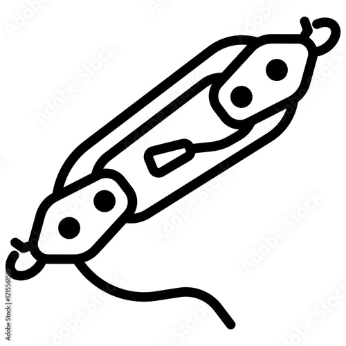Boom Vang Outline Icon