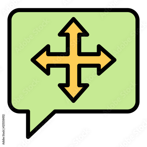 Guidance Outline Color Icon