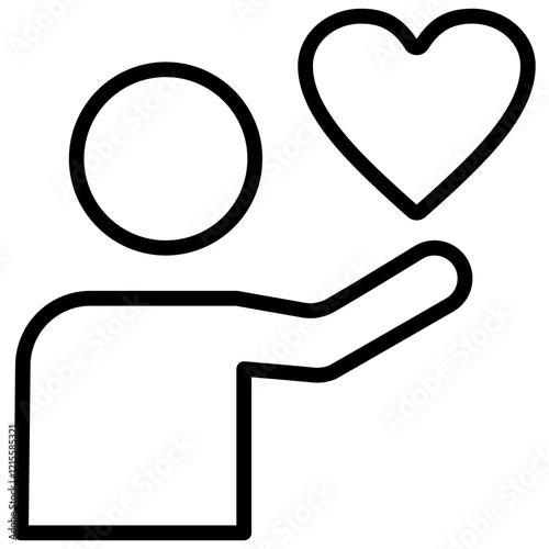 Affection Outline Icon