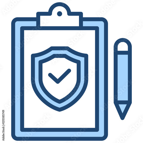 Accountability Blue Icon