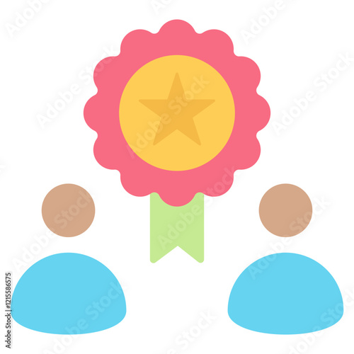 Commitment To Success Flat Icon