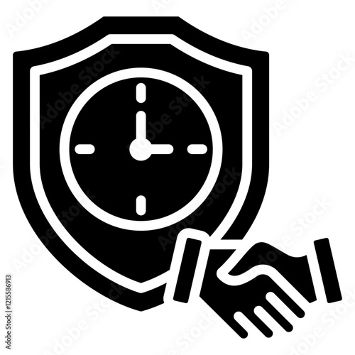 Commitment Glyph Icon