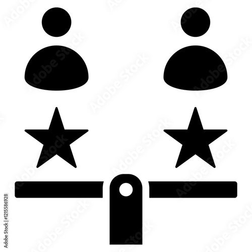 Mutual Benefit Glyph Icon