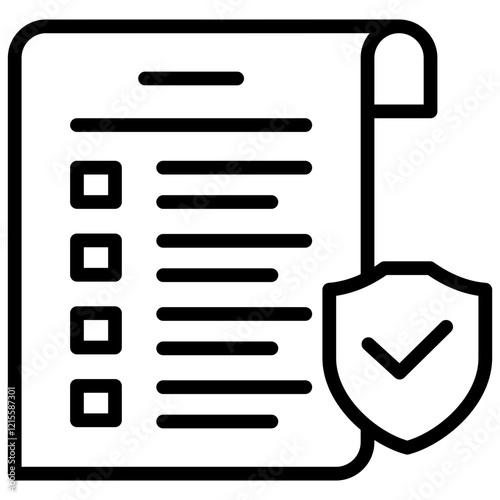 Terms Outline Icon