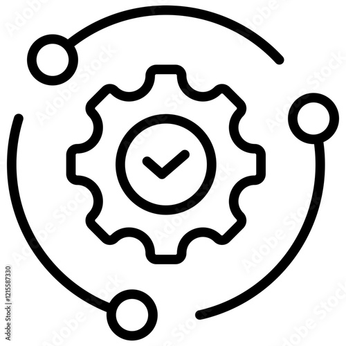 Integration Outline Icon