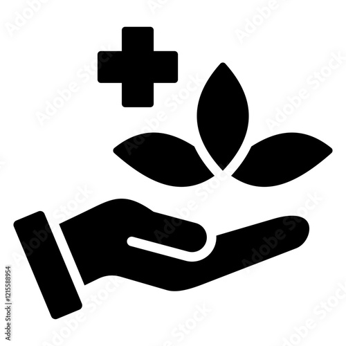 Therapeutic Glyph Icon