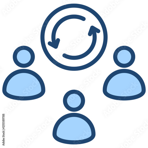 Team Dynamics Blue Icon
