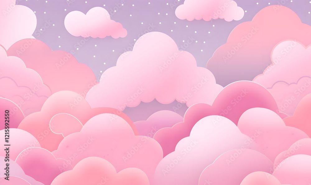 cute pattern with pink pastel colours for a background,generation AI cute pattern with pink pastel colours for a background,generation AI