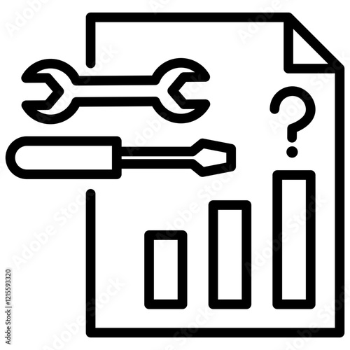 Predictive Maintenance Outline Icon