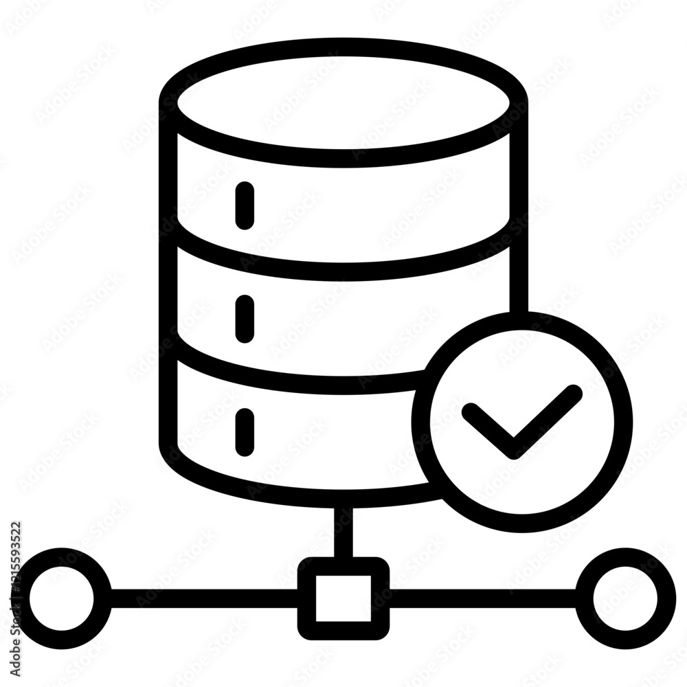 Advanced Analytics Outline Icon Advanced Analytics Outline Icon