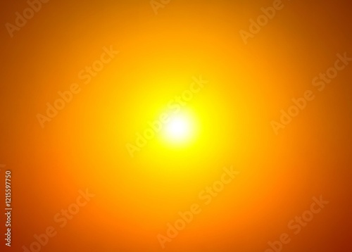 Yellow orange Nature radial gradient Sun background
