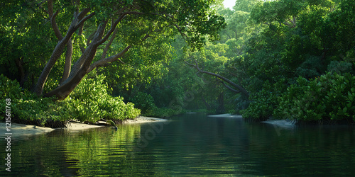 Mangrove Forest Waterway