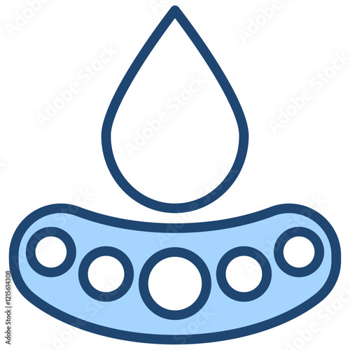 Coenzyme Blue Icon
