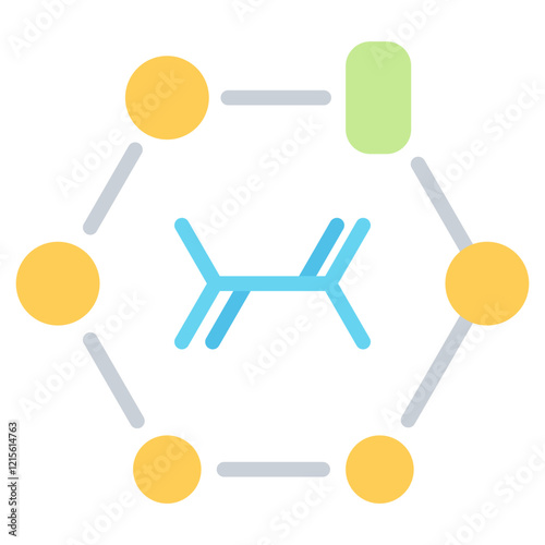 Glycolysis Flat Icon