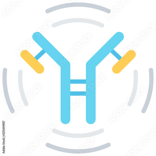 Antibody Flat Icon